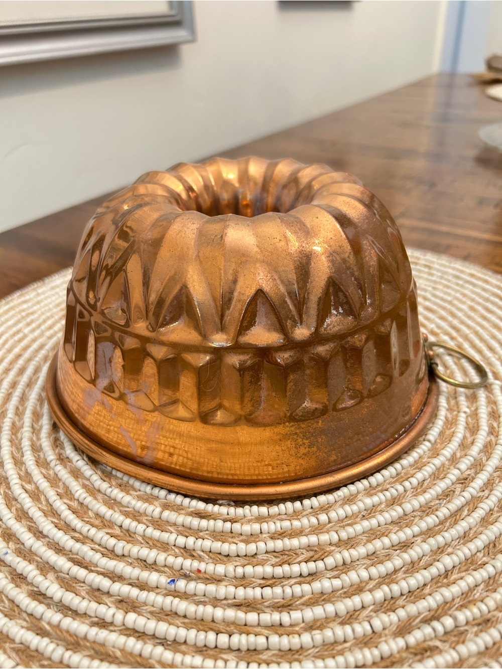 Vintage Copper Bundt Mold
